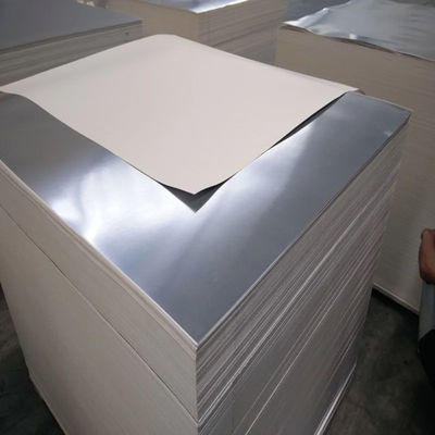 69GSM Papel Metalizado a Vácuo Prateado para Impressão de Rótulos e Embalagens